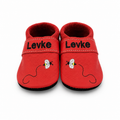 Chaussons en cuir Licorne