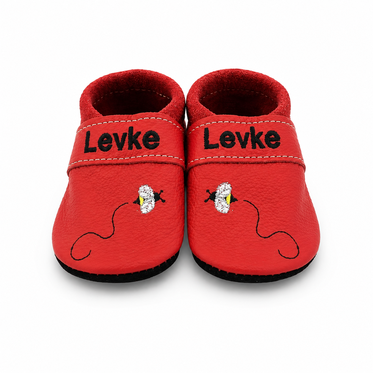 Chaussons en cuir Licorne