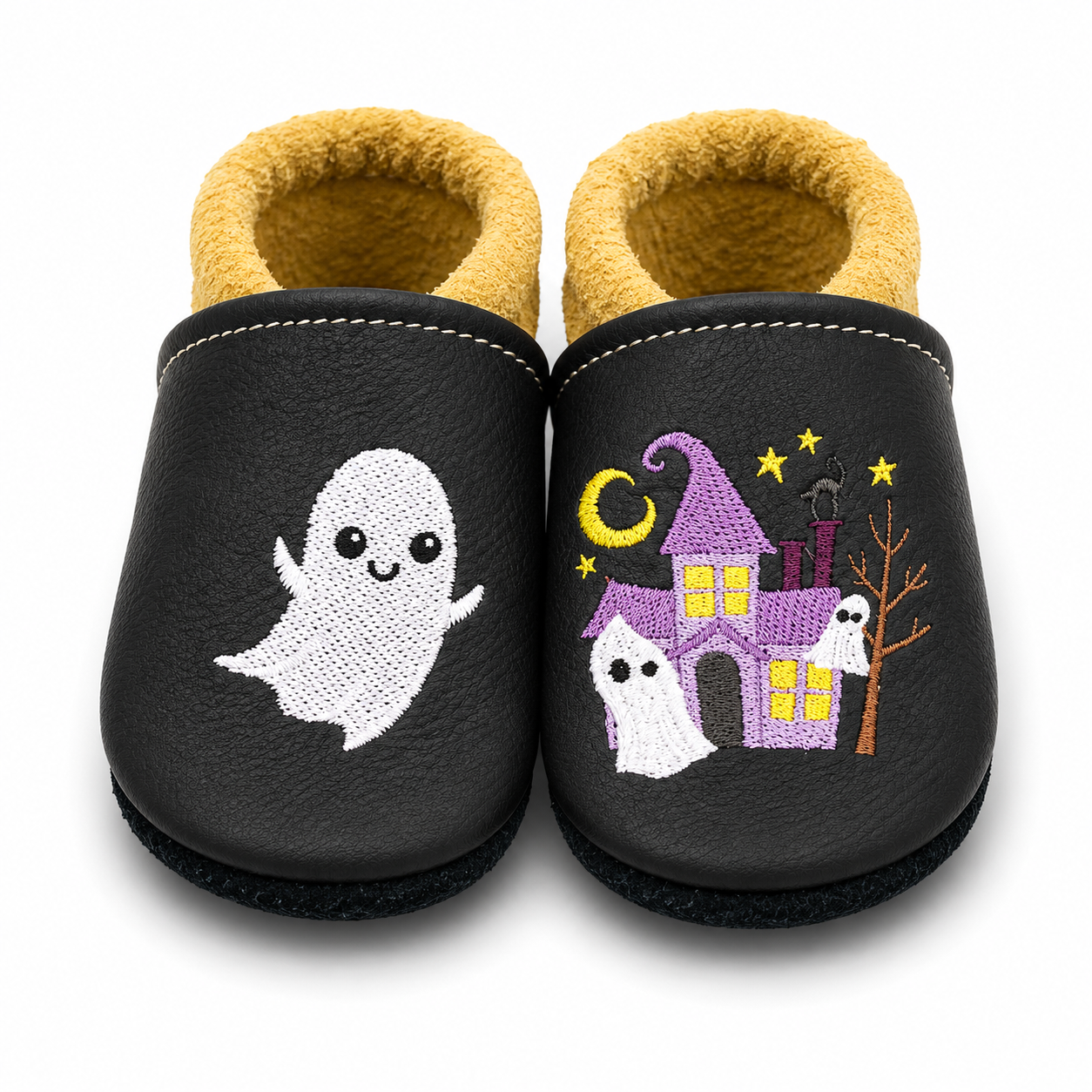Halloween Leather Slippers