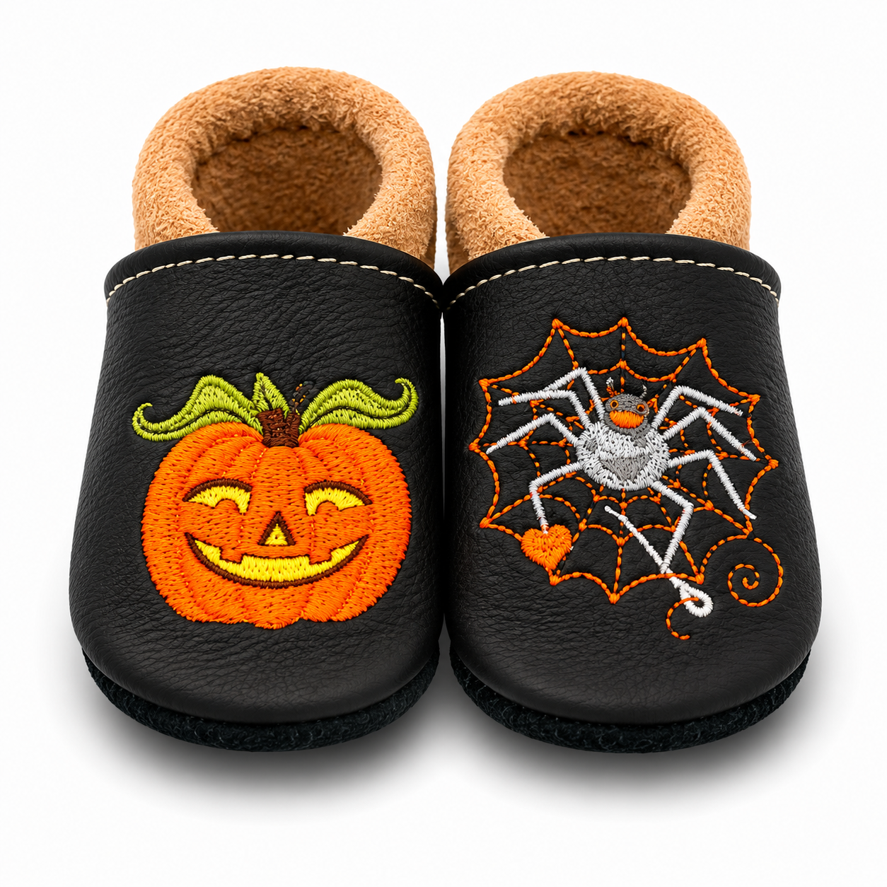 Halloween Leather Slippers