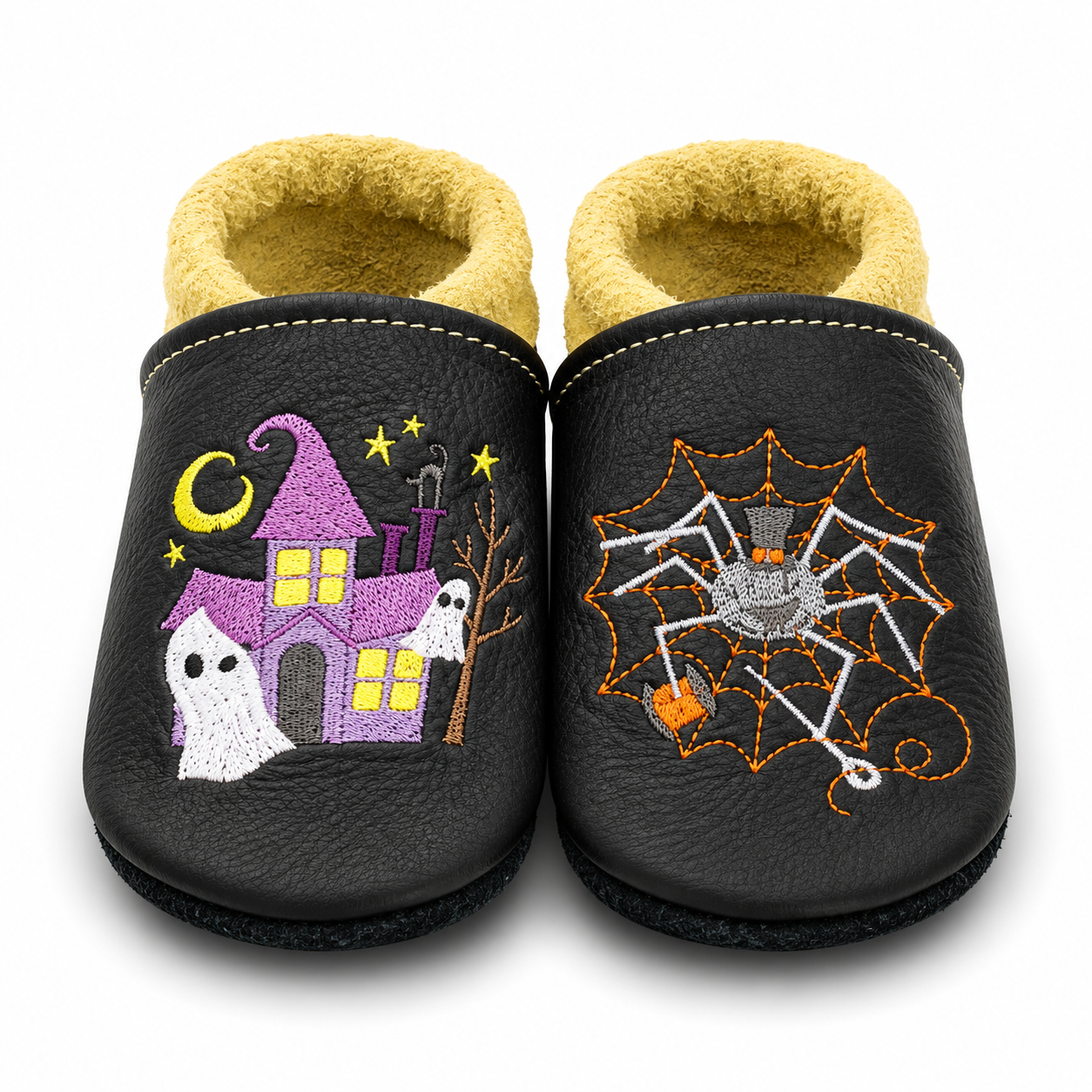 Halloween Leather Slippers