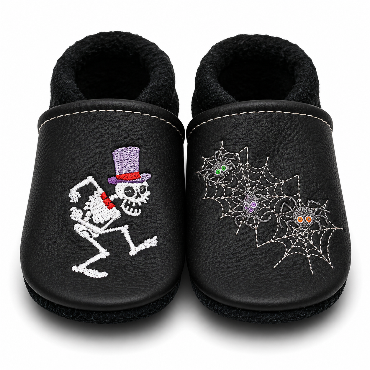 Halloween Leather Slippers