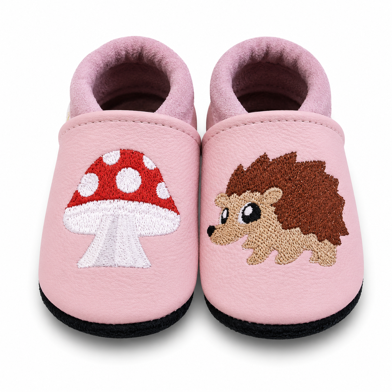 Chaussons en cuir Licorne