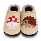 Chaussons en cuir Licorne
