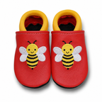 Chaussons en cuir Licorne