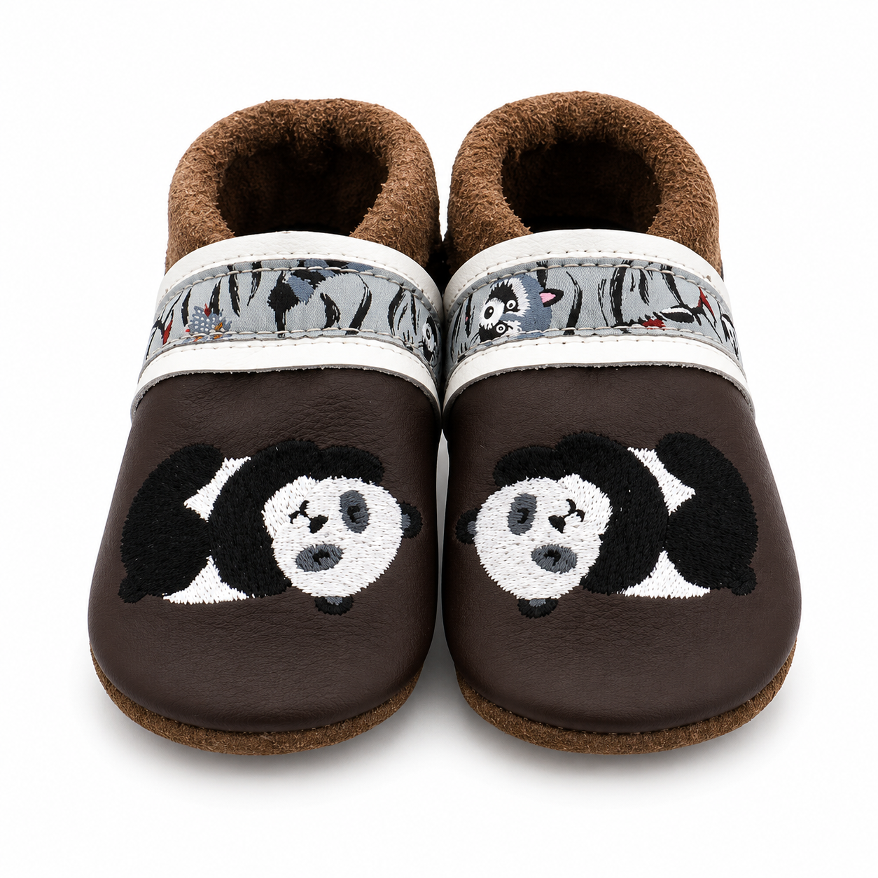 Lederpuschen Panda