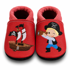 Chaussons en cuir Pirate
