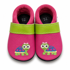 Chaussons en cuir Licorne