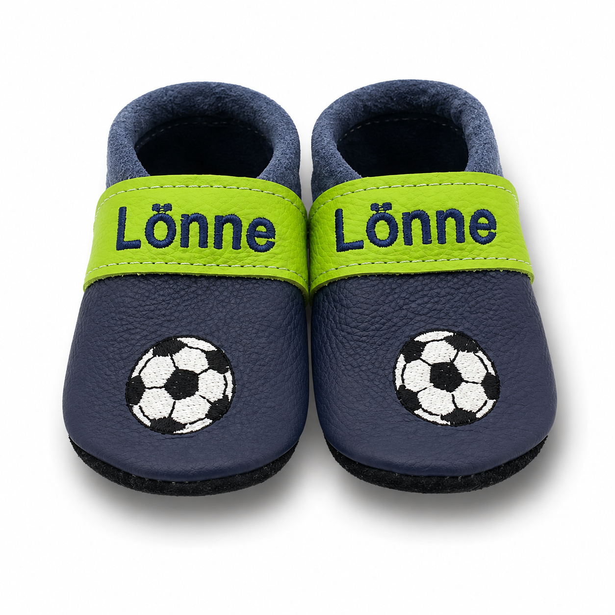 Lederpuschen Fußball