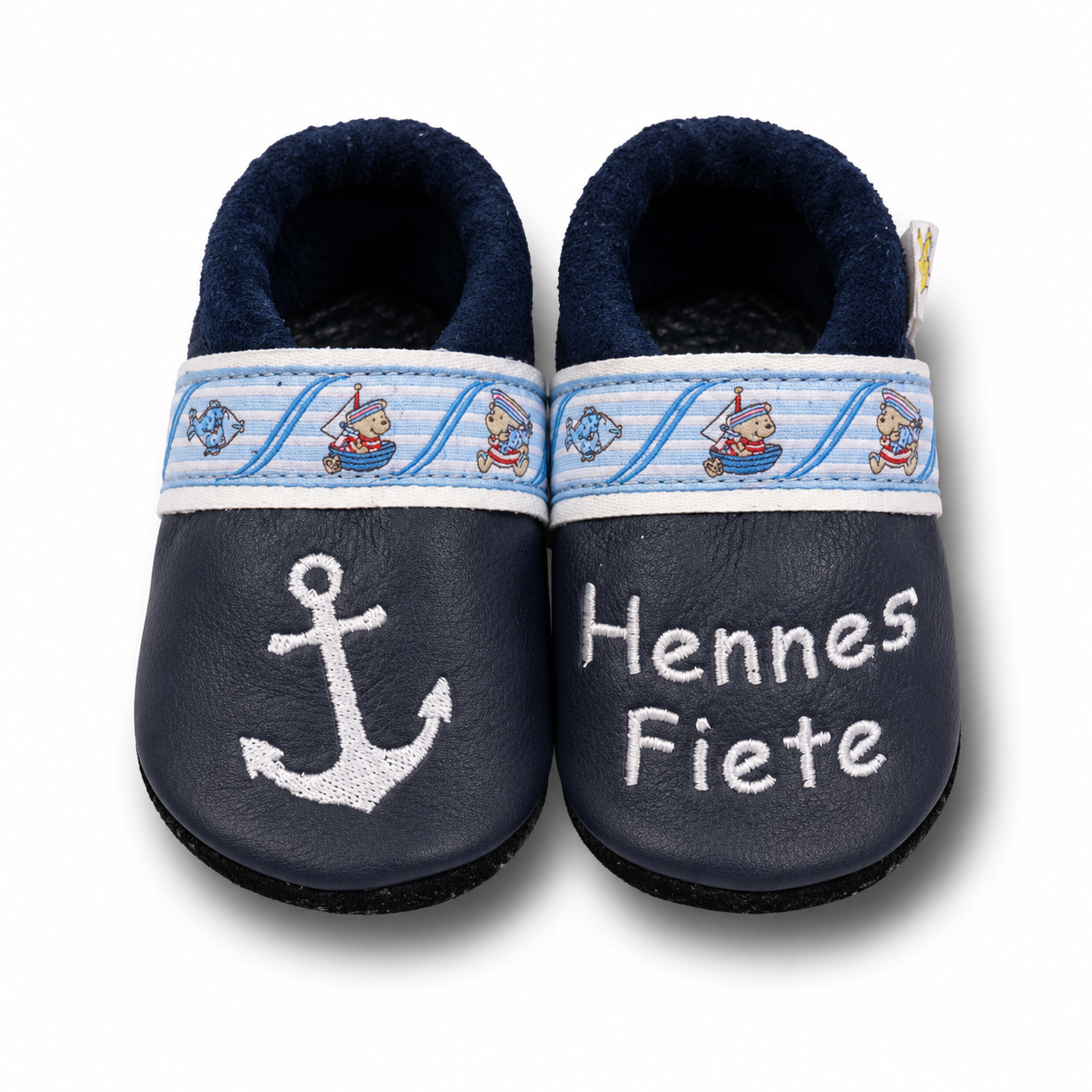 Lederpuschen Kleine Seefahrer
