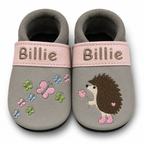 Chaussons en cuir Licorne
