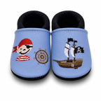 Chaussons en cuir Pirate