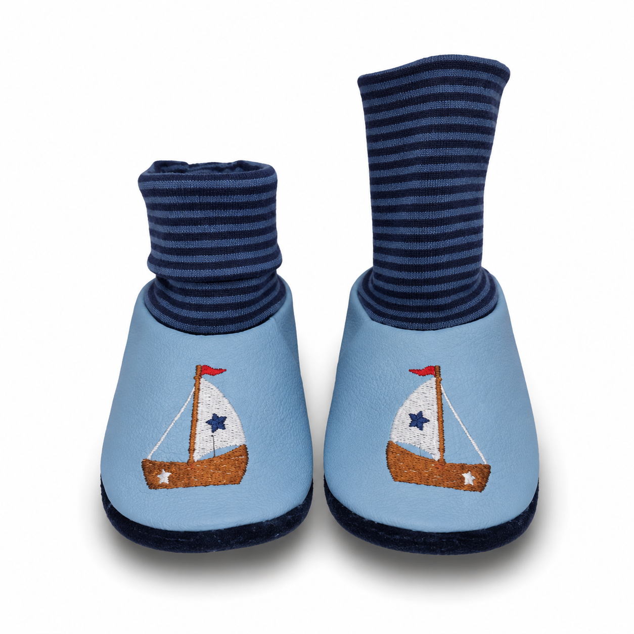 Chaussons en cuir Licorne