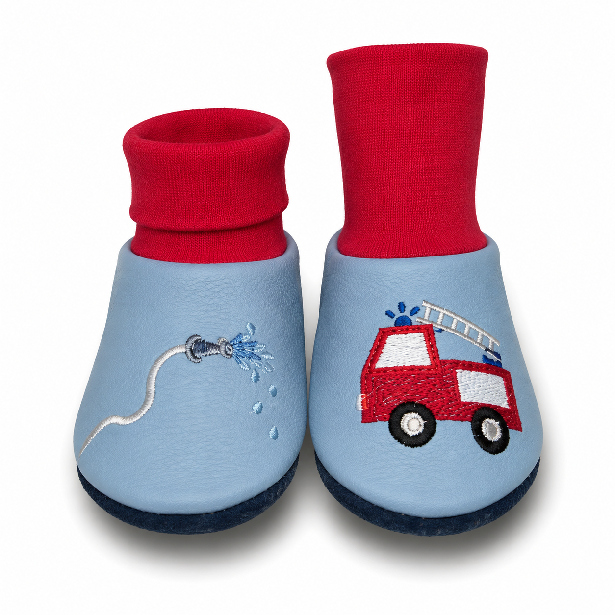 Chaussons en cuir Licorne