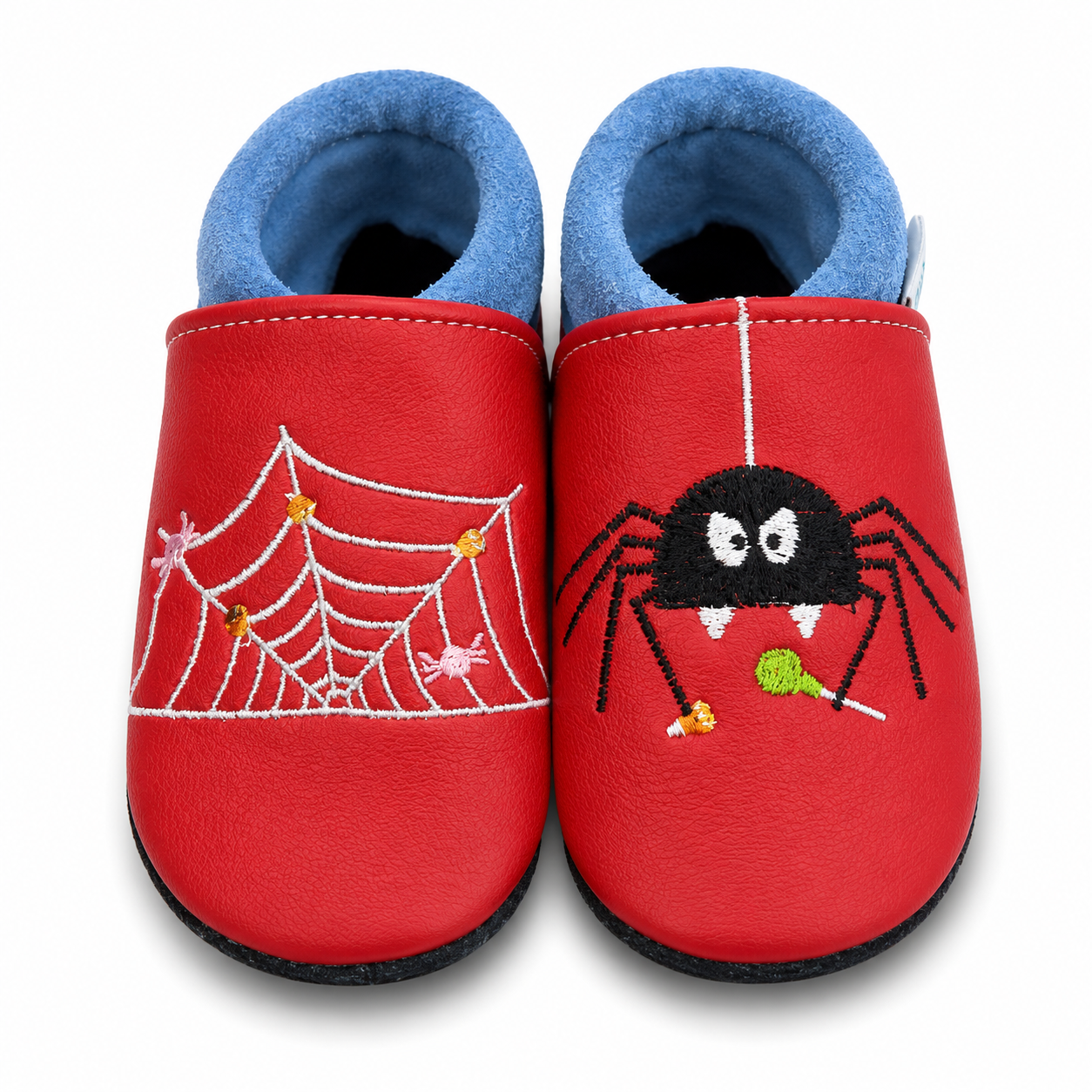 Halloween Leather Slippers