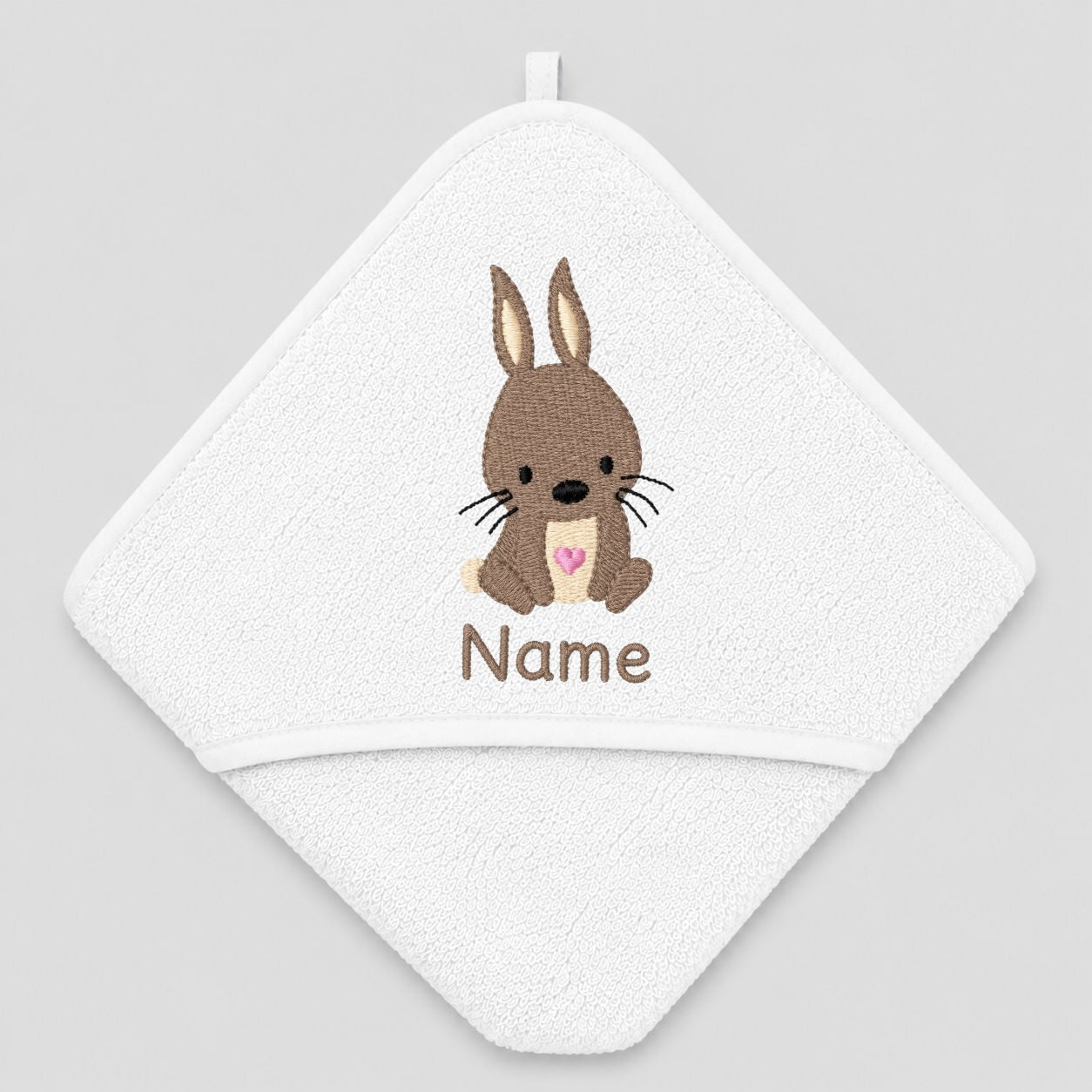 Hase Kapuzenbadetuch & Set