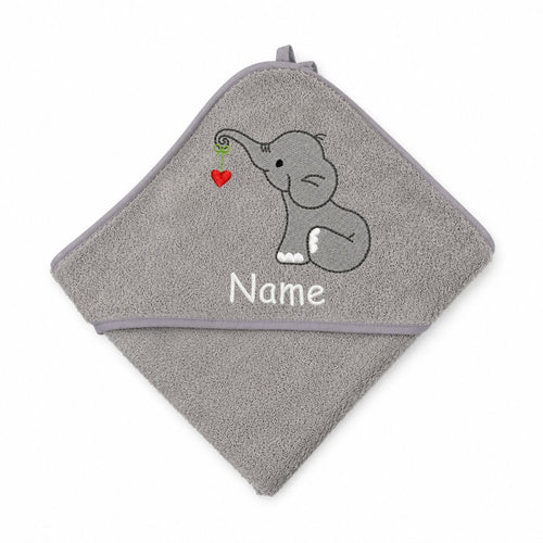 Elefant Kapuzenbadetuch & Set