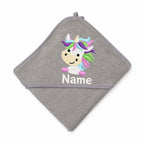 Einhorn Kapuzenbadetuch & Set