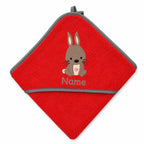 Hase Kapuzenbadetuch & Set