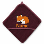 Fuchs Kapuzenbadetuch & Set