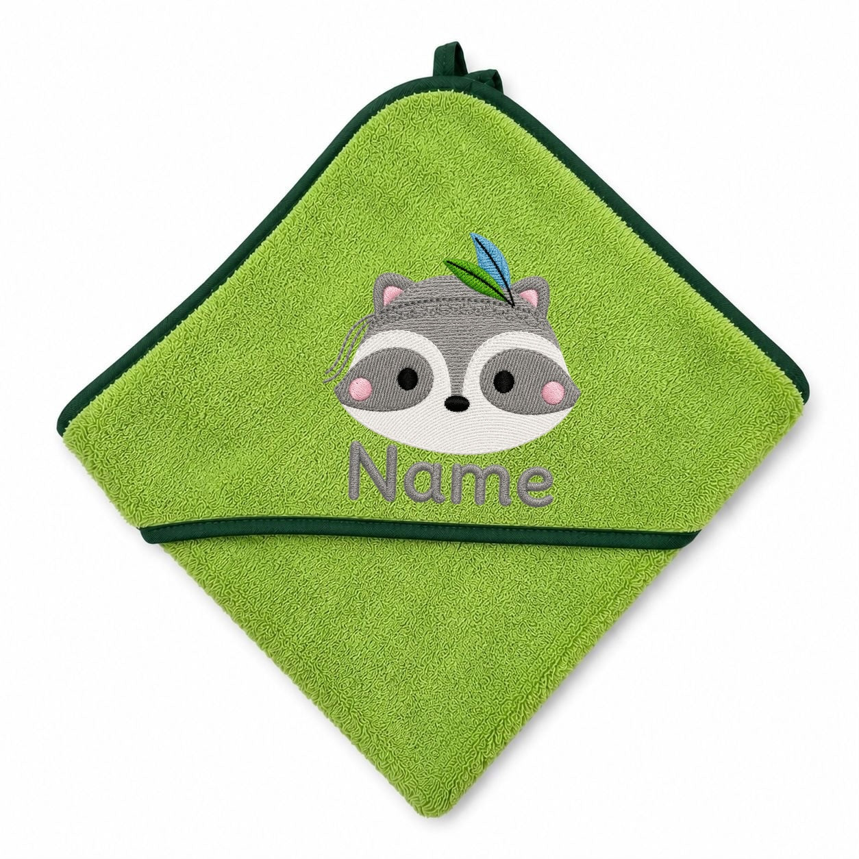 Waschbär Kapuzenbadetuch & Set
