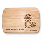 Personalisiertes Holzbrett mit Gravur