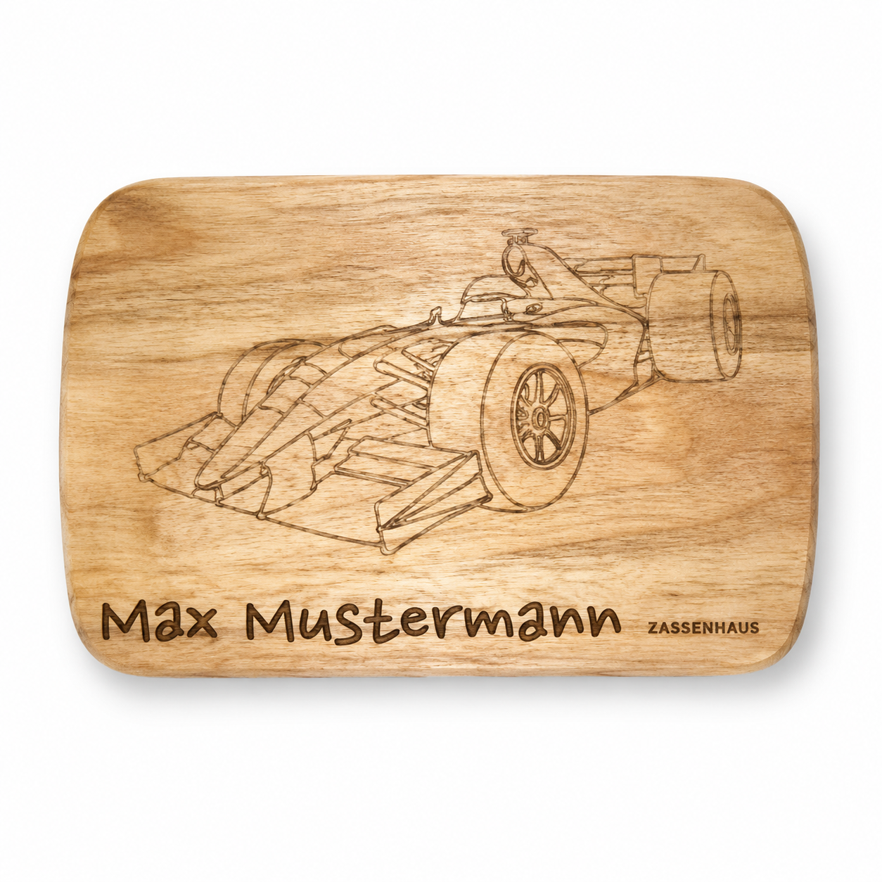 Personalisiertes Holzbrett mit Gravur