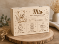 Personalisierte Erinnerungsbox Teddy