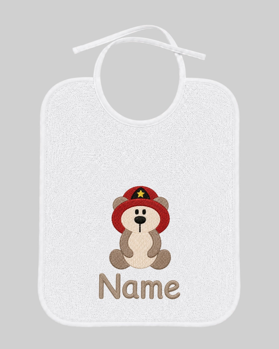 Lätzchen Feuerwehr Teddy