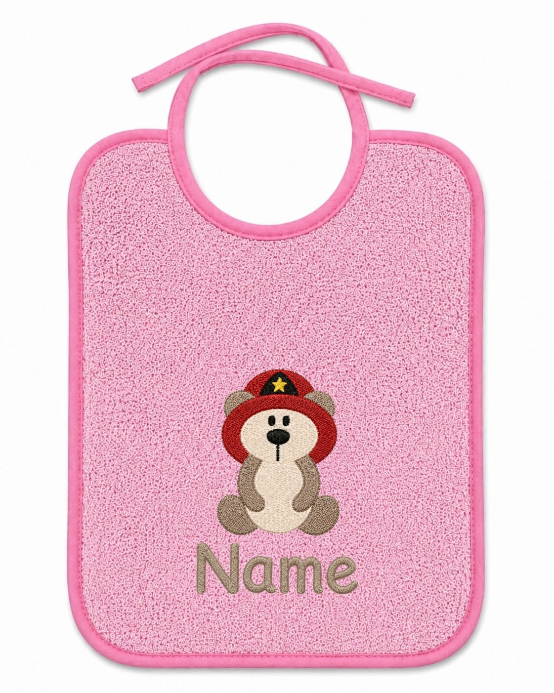 Lätzchen Feuerwehr Teddy