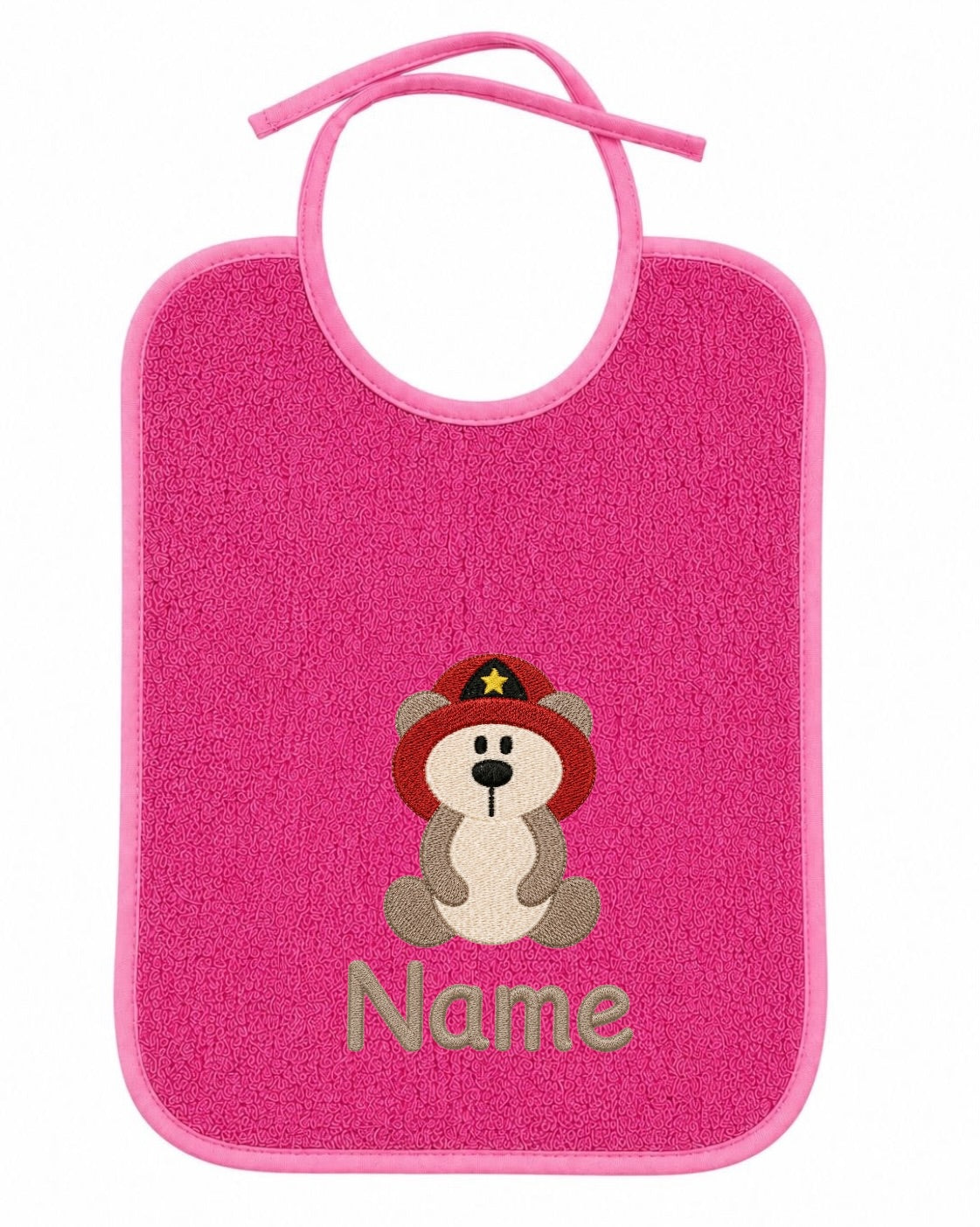 Lätzchen Feuerwehr Teddy