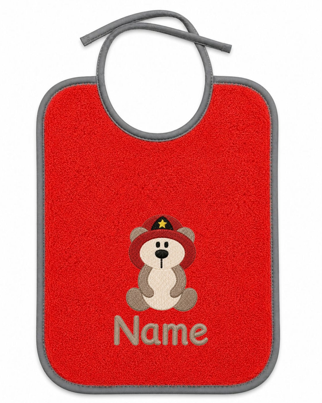Lätzchen Feuerwehr Teddy