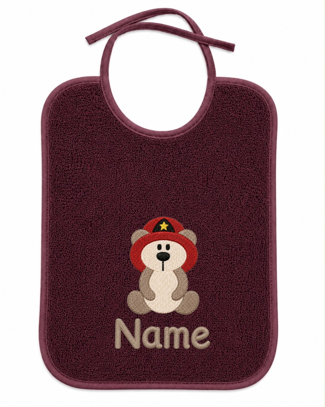 Lätzchen Feuerwehr Teddy