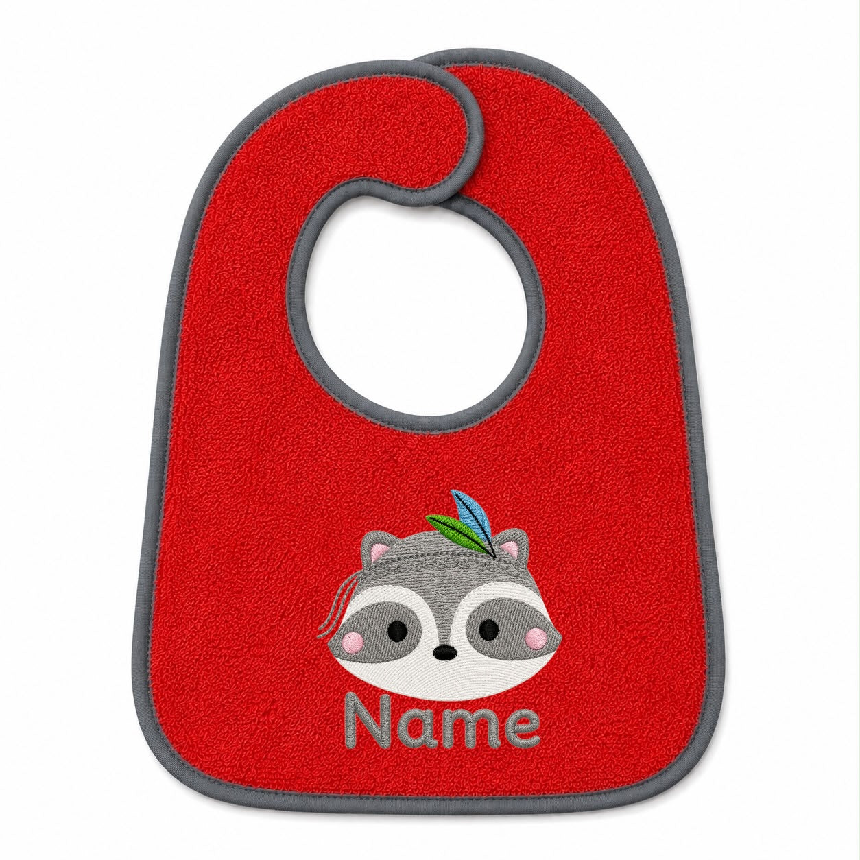 Lätzchen Waschbär
