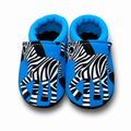 Vegane Softshell-Puschen Zebra