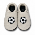 Wollwalk-Puschen Fußball