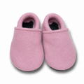 Wollwalk-Puschen Rosa