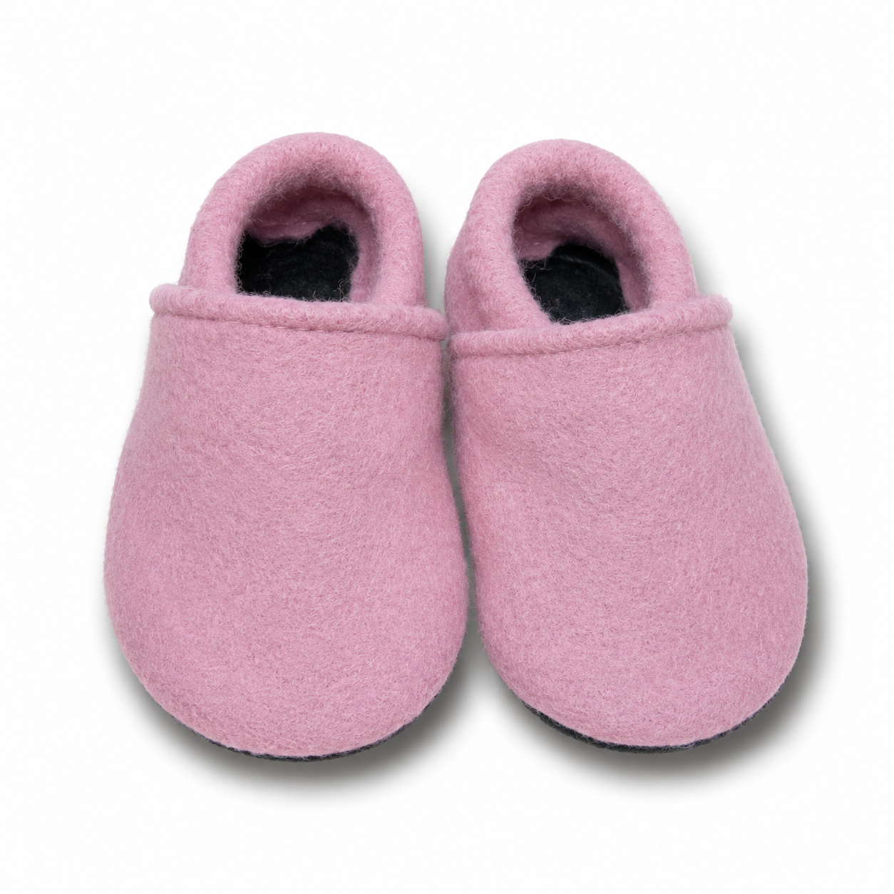 Wollwalk-Puschen Rosa
